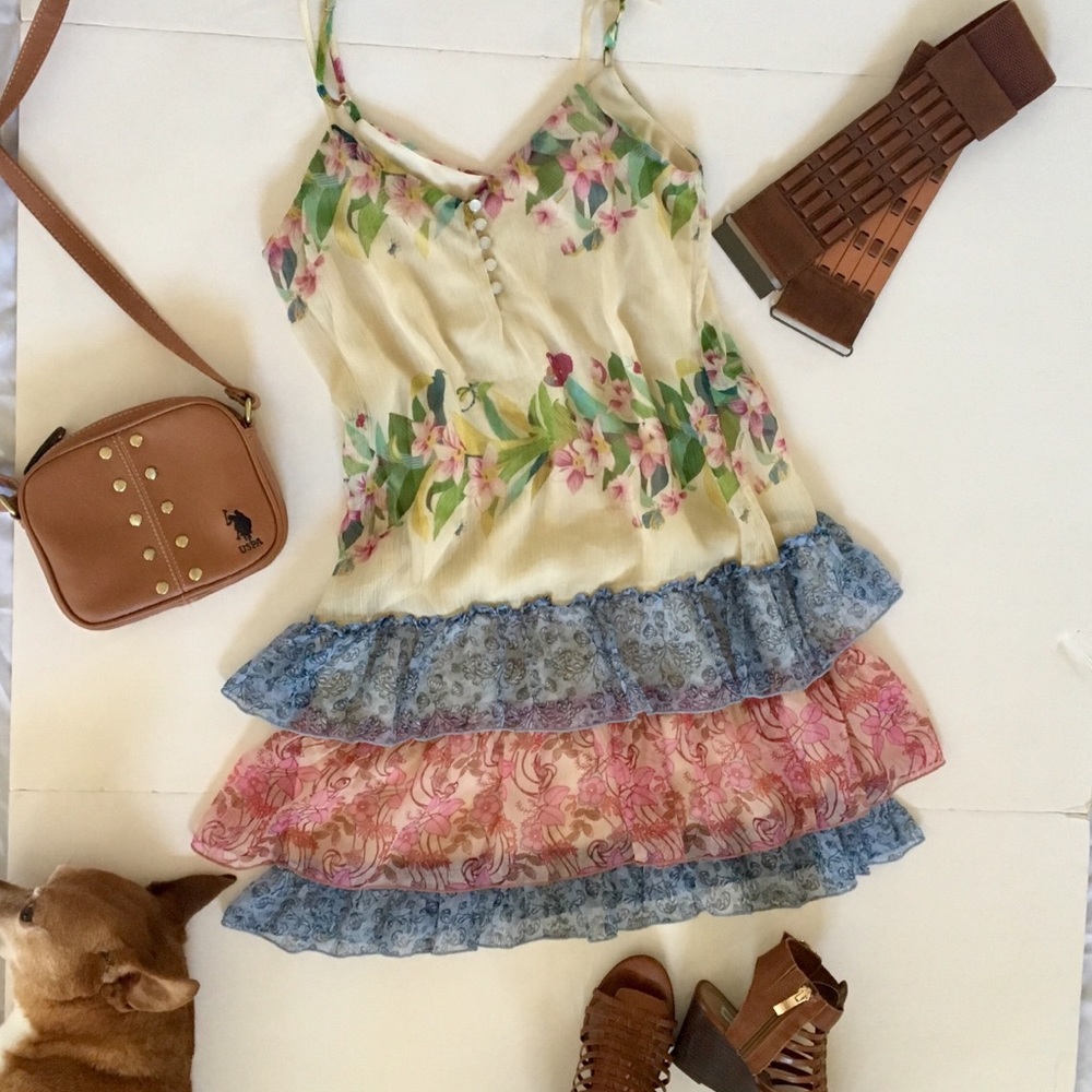Band of gypsies floral dress