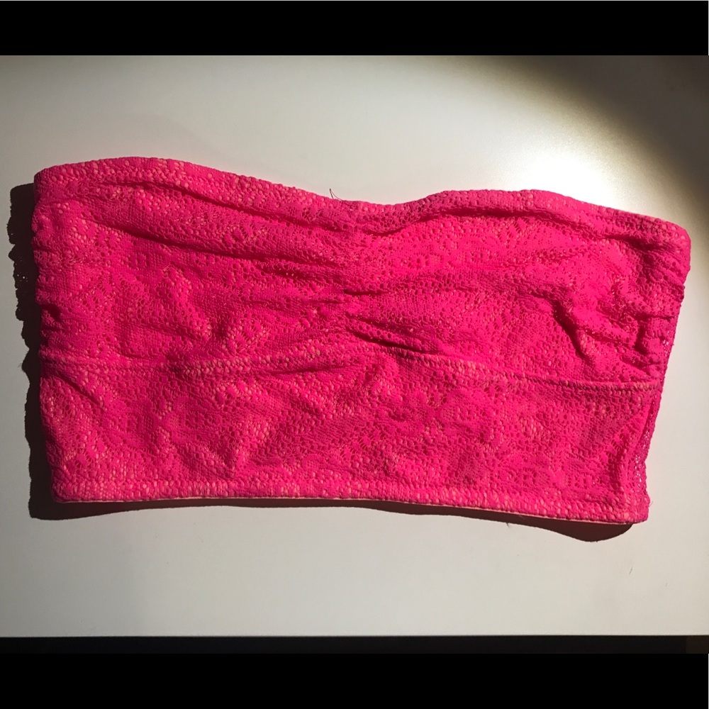 Pink Bandeau Hollister