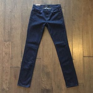 NWT JBrand Mid Rise Stovepipe in Eclipse - 26