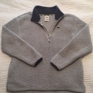 PINK Sherpa Sweatshirt