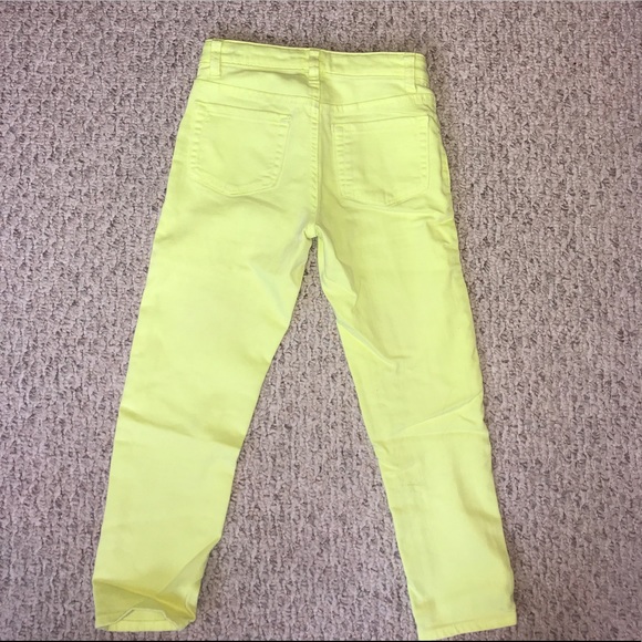 Neon yellow jeans - Picture 2 of 2