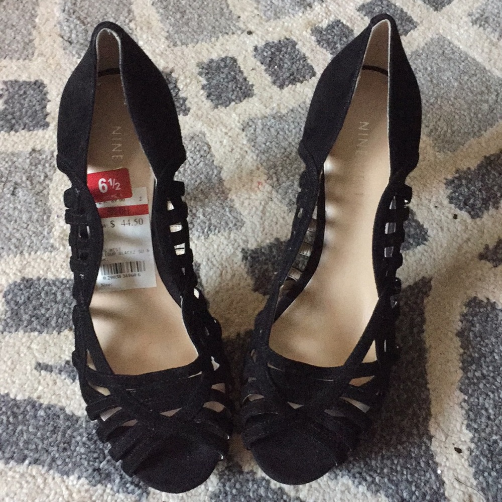 Nine West platform! So comfy!