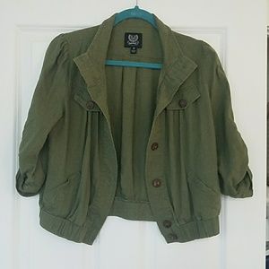 Olive green shirt