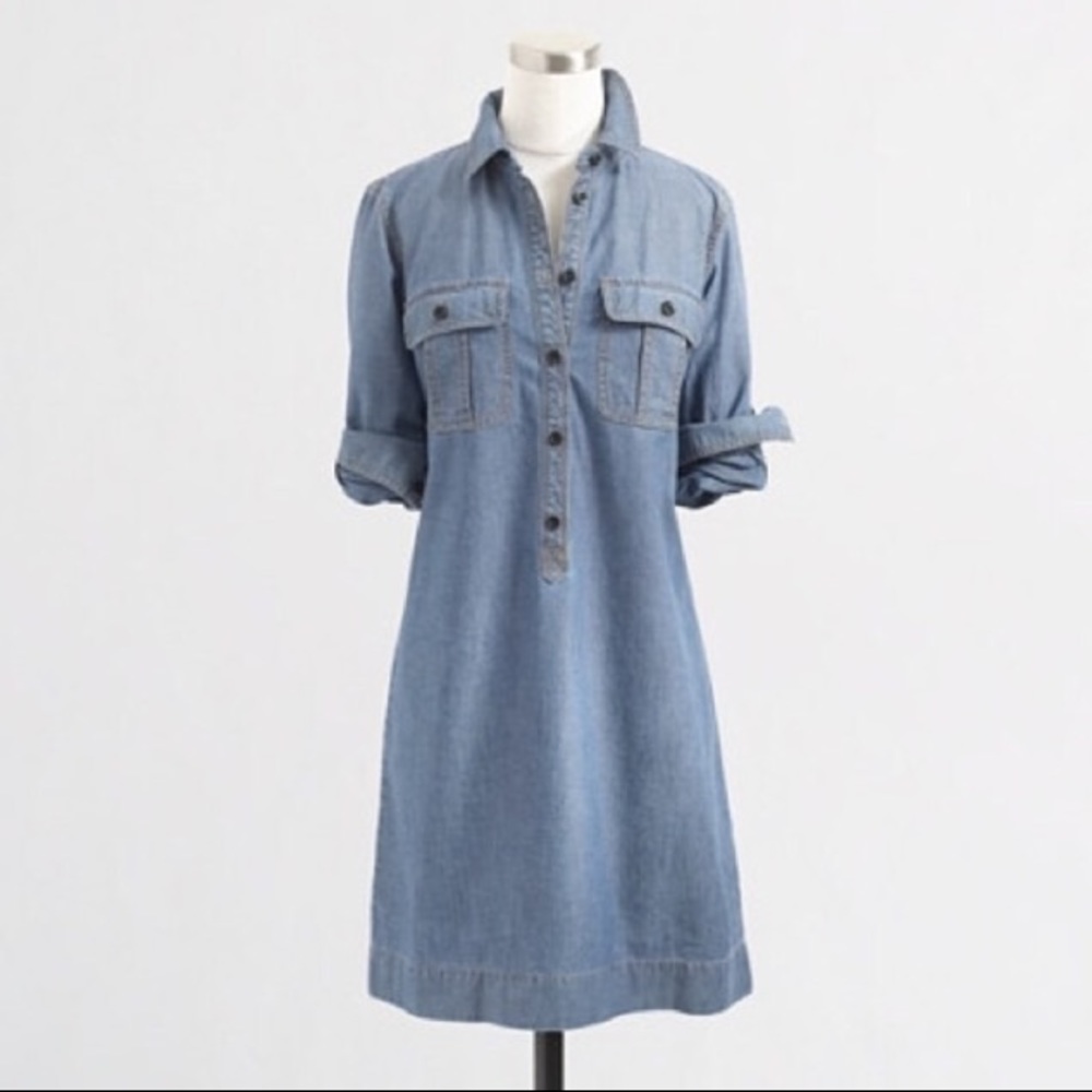 J Crew Chambray Dress