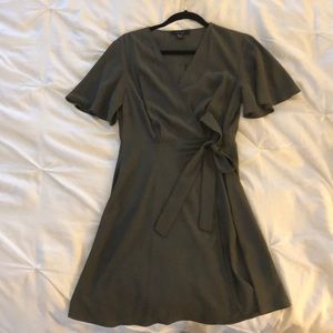 Olive green dress
