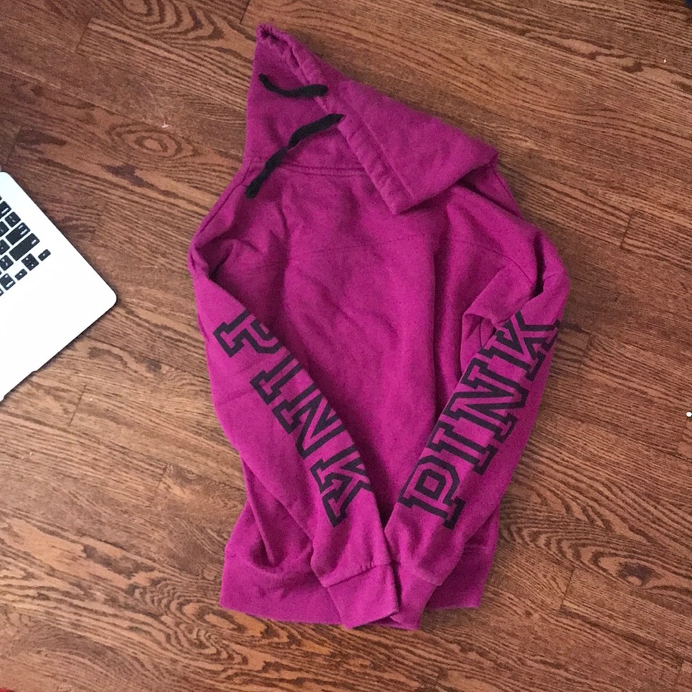 VS(pink) cowel neck sweatshirt