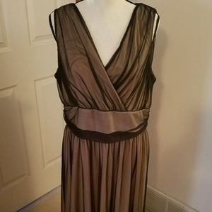 NWOT sleeveless, lined dress 18W
