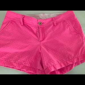 Lilly Pulitzer pink shorts