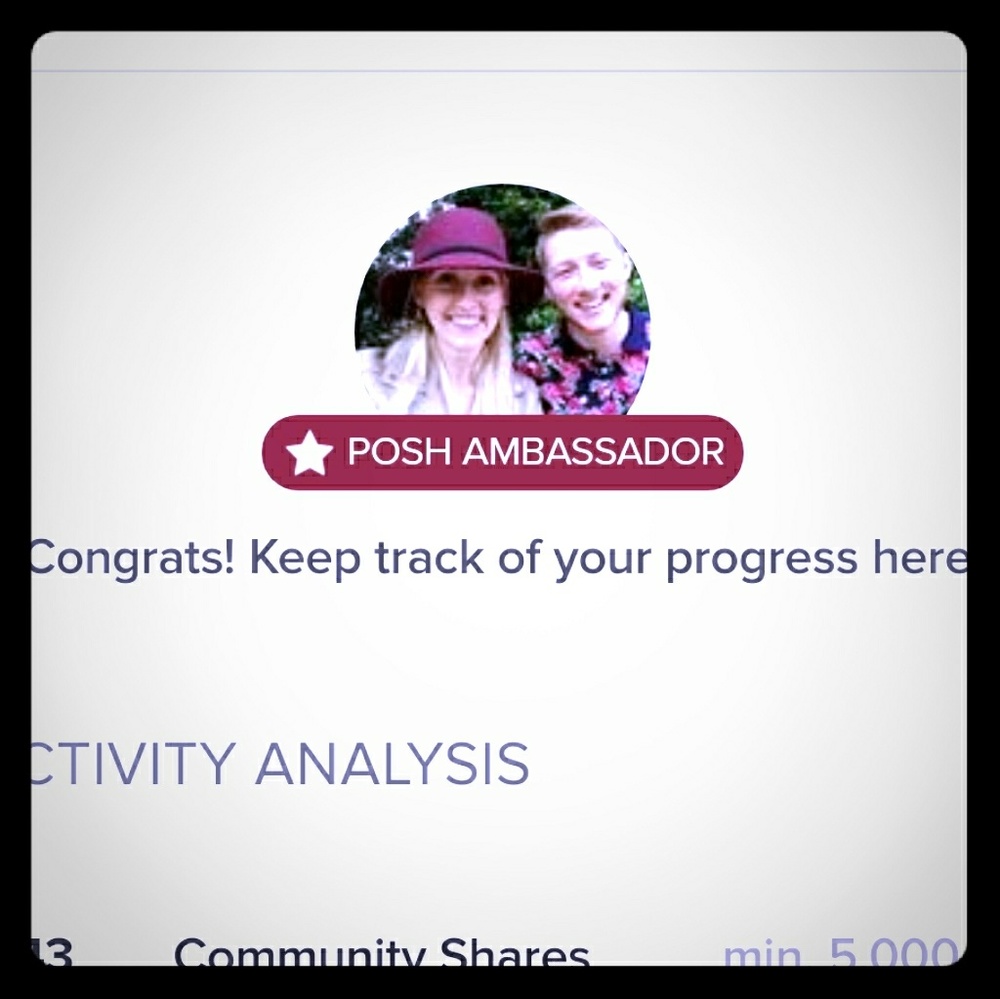 I'm a Posh Ambassador!