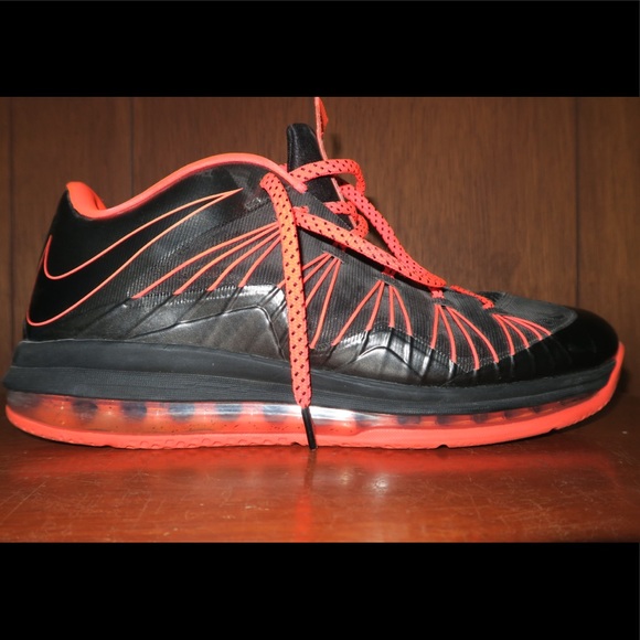 Nike Mens Air Max LeBron X Low - Picture 1 of 5