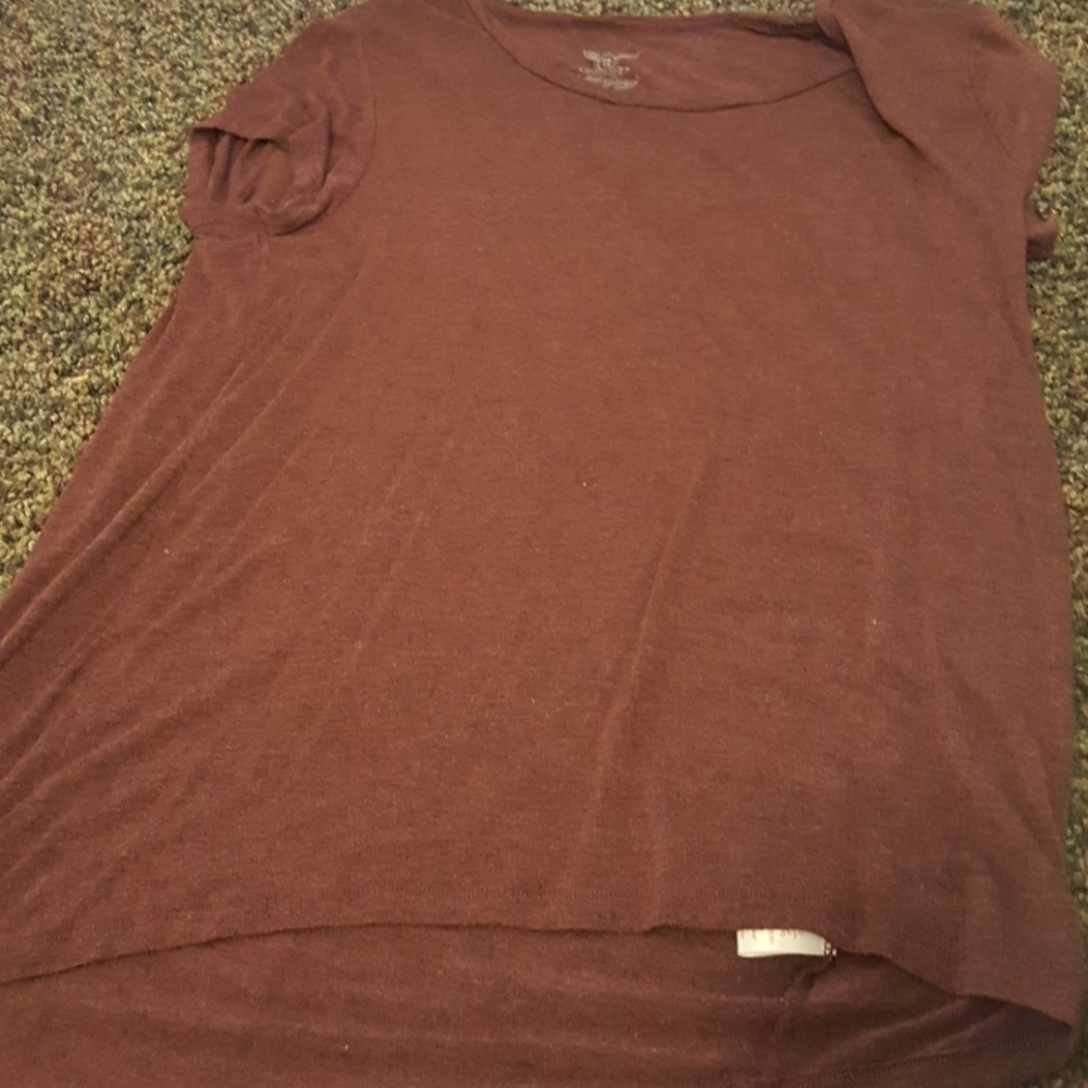Maroon shirt