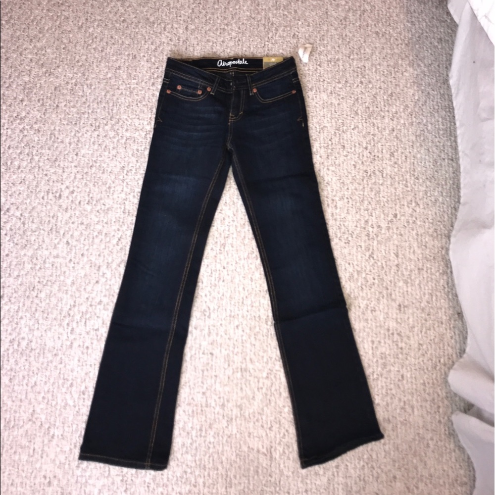 Boot cut dark wash jeans