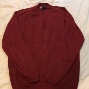 Tommy Bahama quarter zip sweater