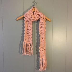 💖PINK LOOSE KNIT SCARF💖