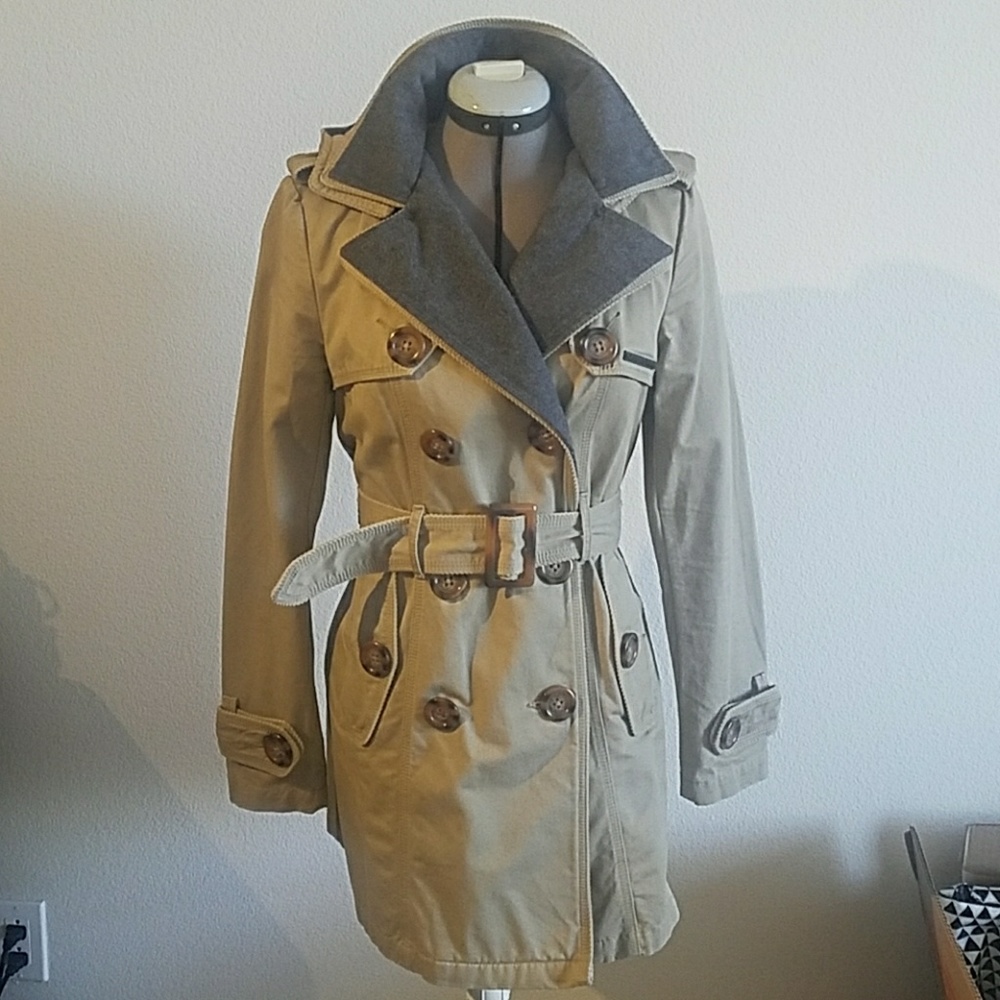 Superdry Twill Trench Coat