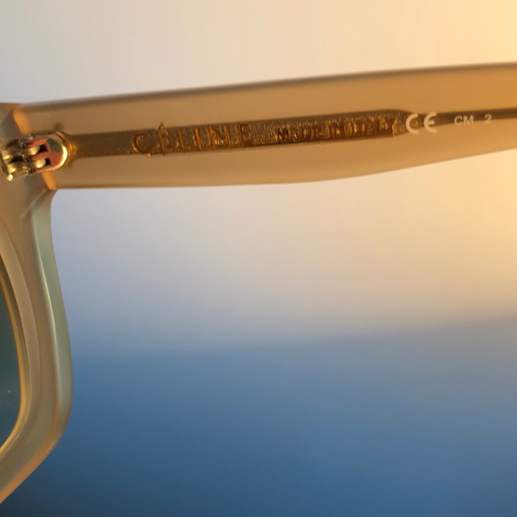 Celine sunglasses tan🥂🍾💖make an offer! - Picture 5 of 8