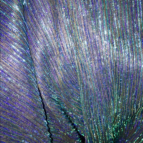 Beautiful Sparkly Blue Romper - Picture 2 of 6