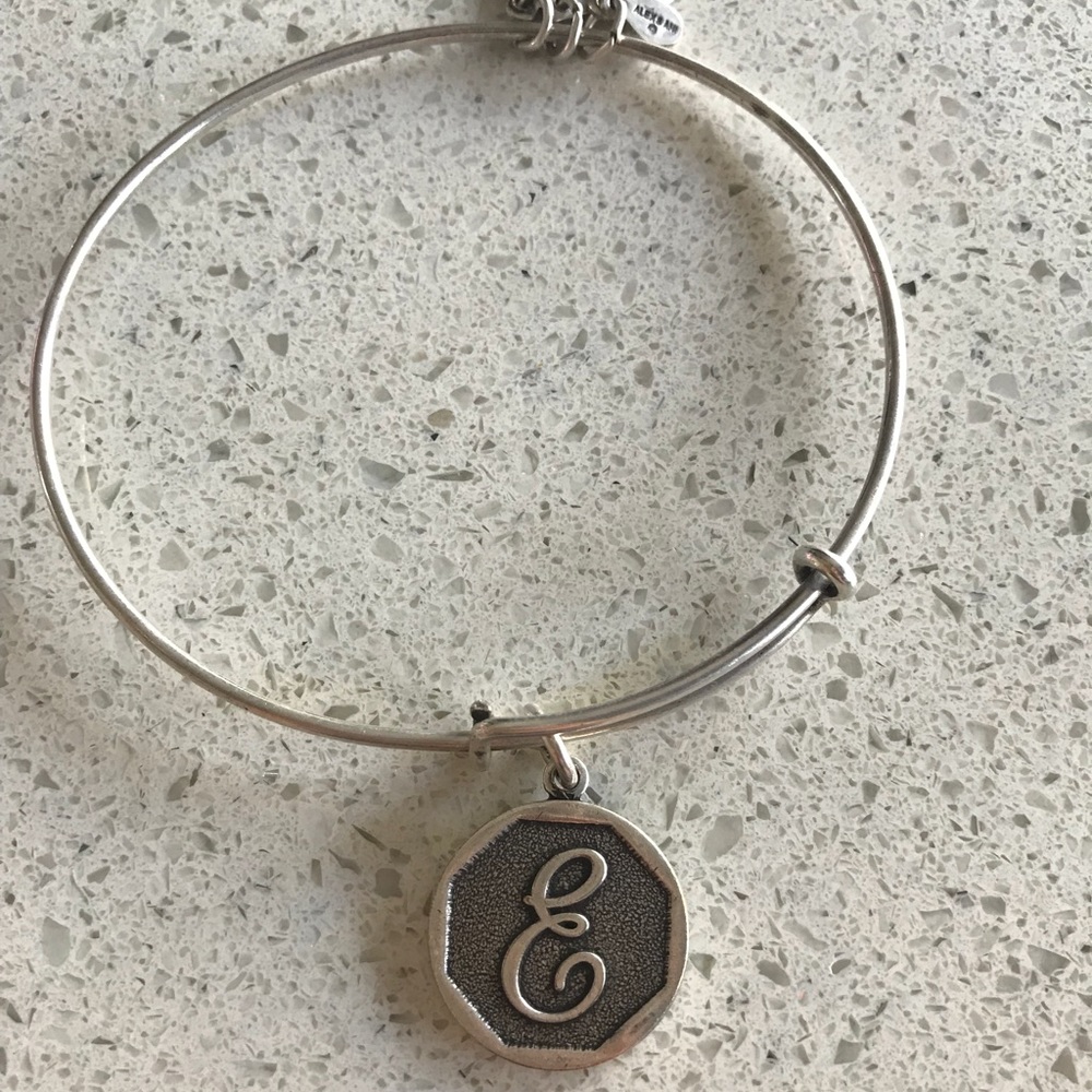 Alex & Ani “E” Bracelet