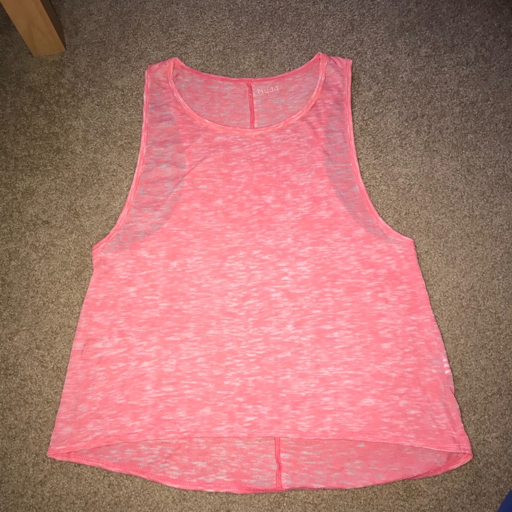 Pink tank top