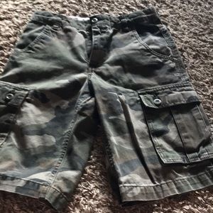 Old Navy boys camo shorts