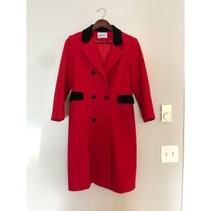Rothschild Red Wool Coat