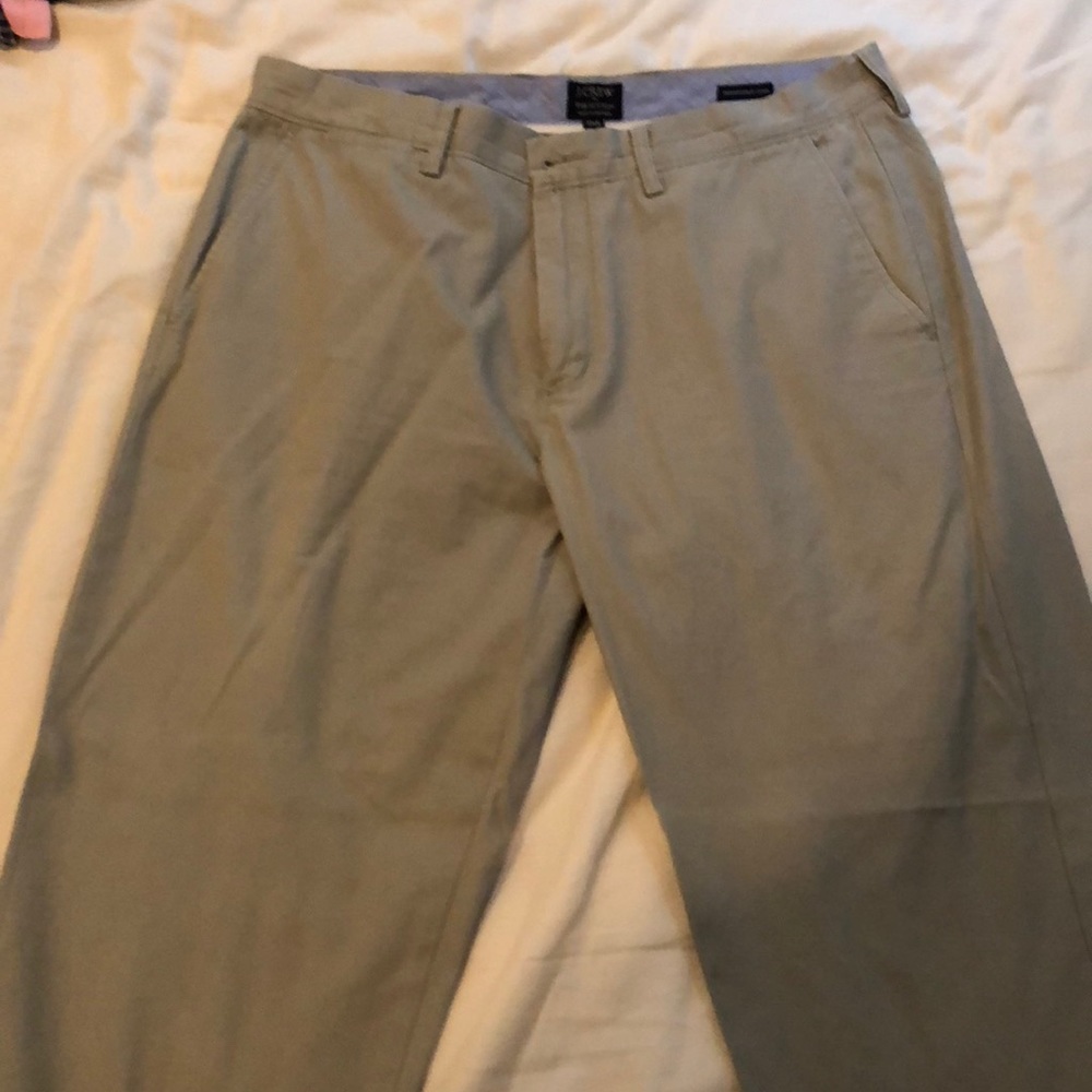 J. Crew light grey chinos, hardly worn