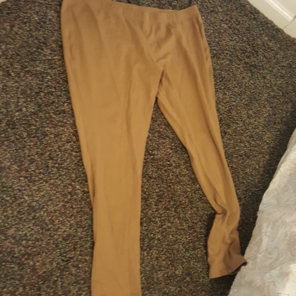 Brown leggings