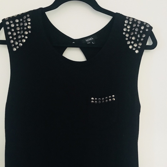 Black XOXO Sleeveless Dress - Picture 3 of 6