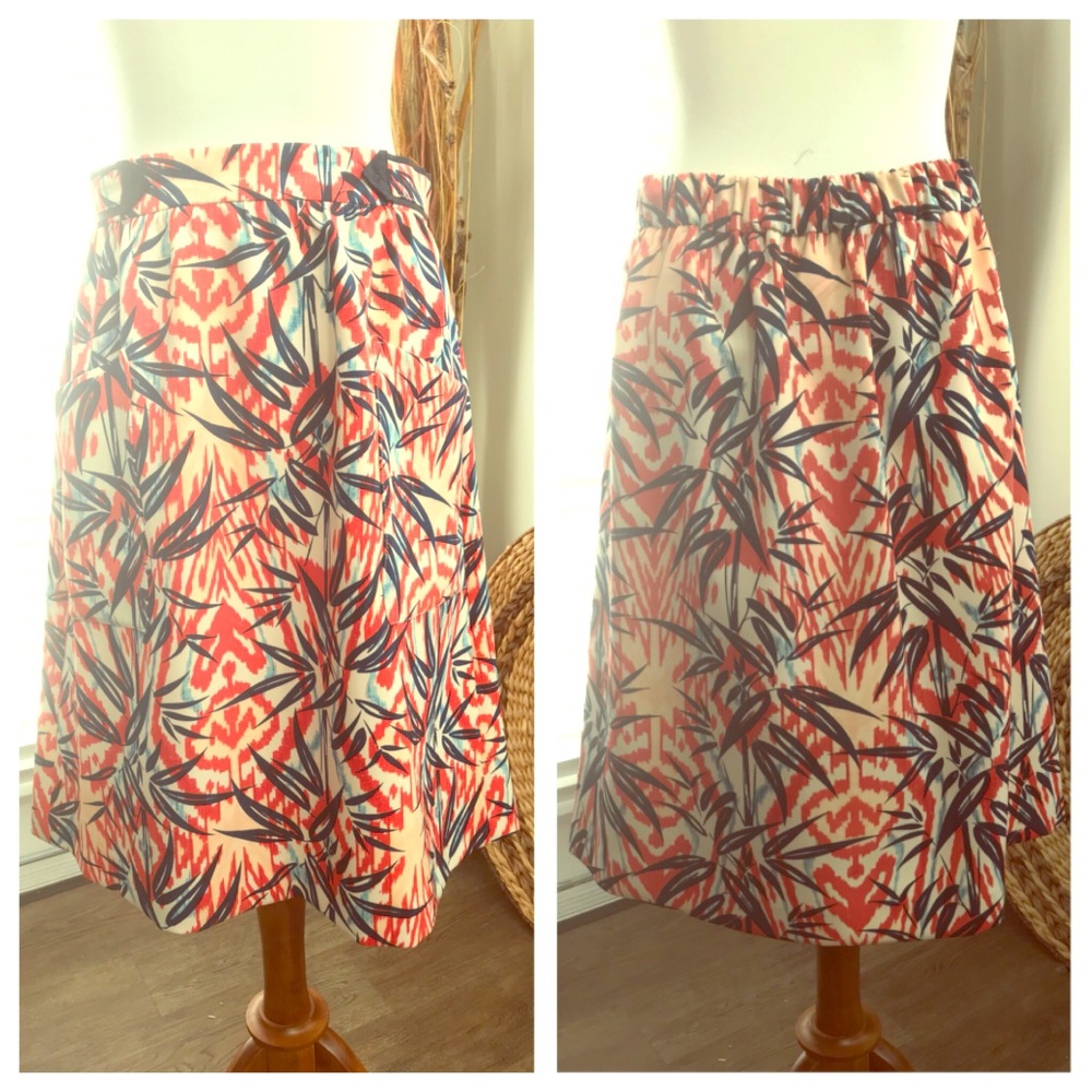 Zara Basic Tropical Skirt