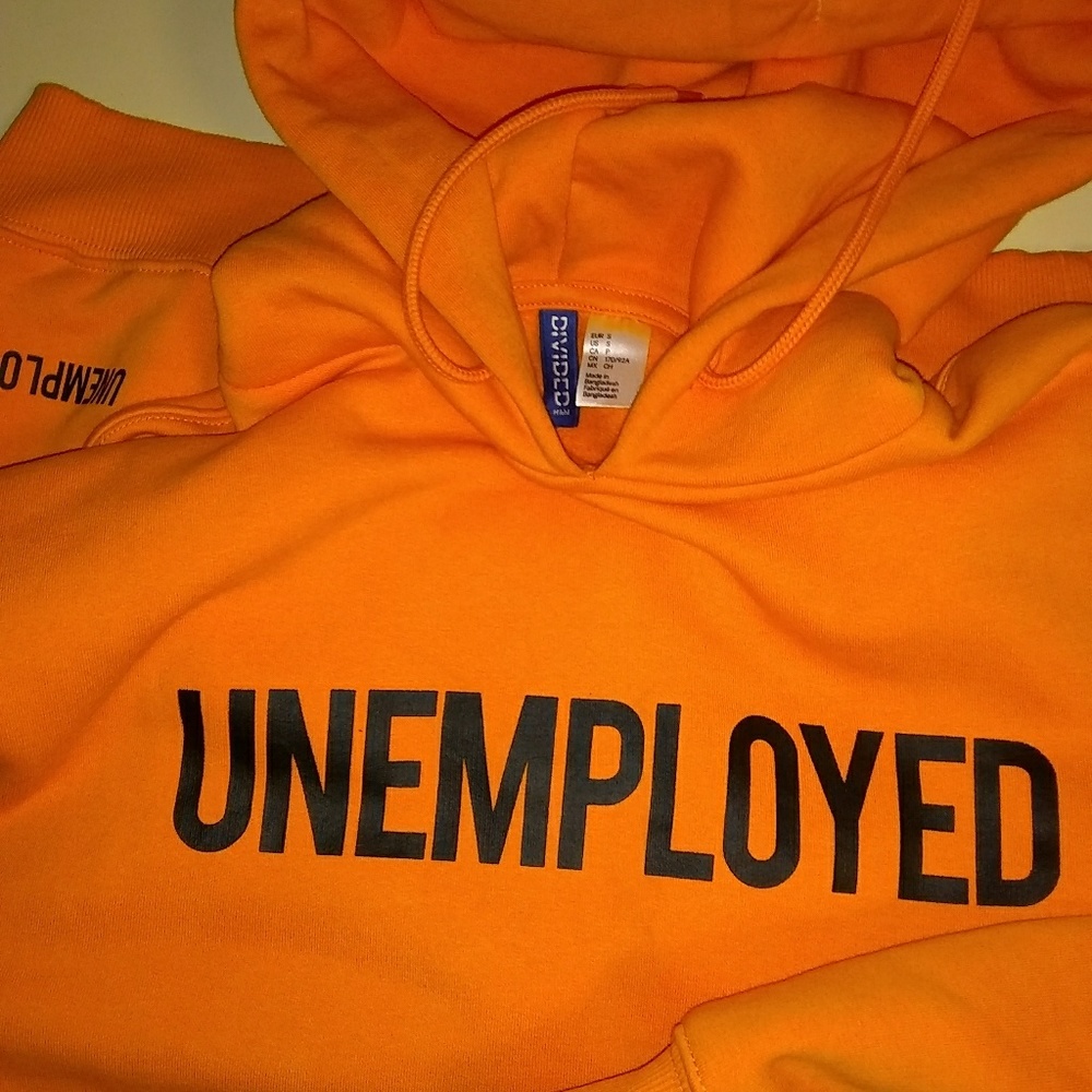 Kilogram jeans and a h&m unemployed hoodie