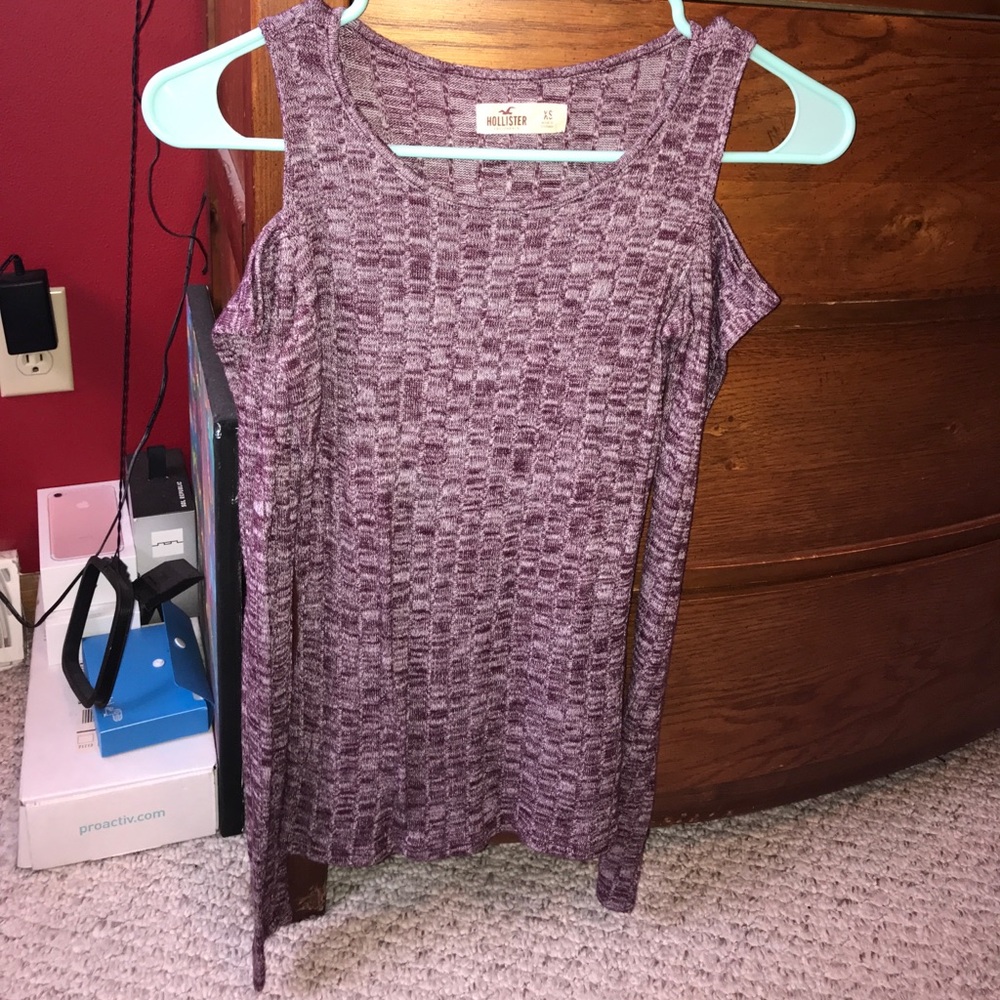 Cut out shoulder top