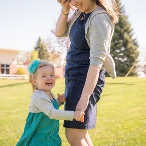 Navy Talbots sleeveless dress