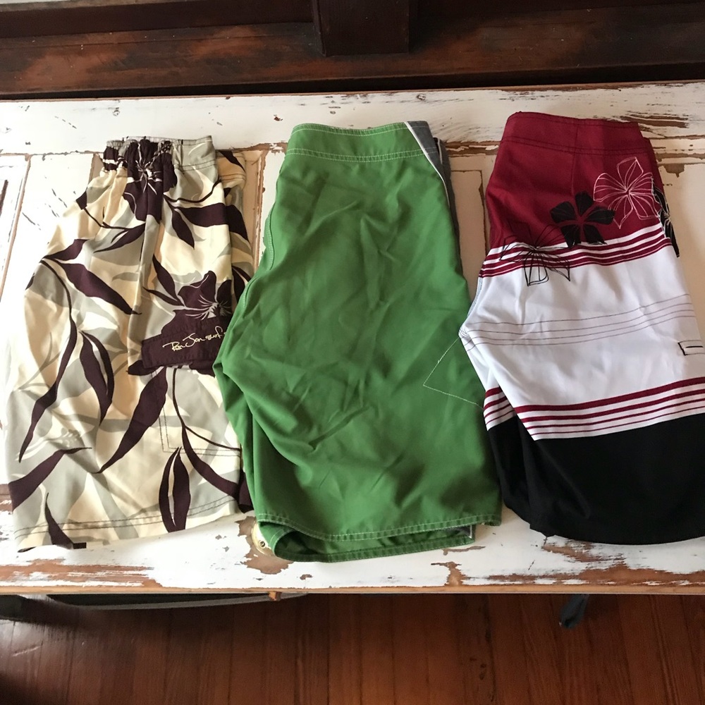 Ron Jon Surf Shop 2 Swim Trunks 1 Board Shorts