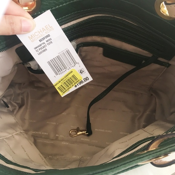 Michael Kors Bedford Top Zip Pocket Tote - Picture 5 of 6