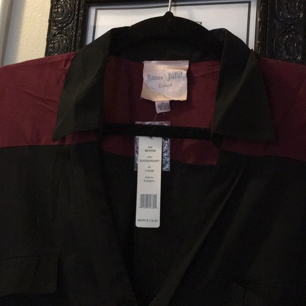 NWT! Romeo & Juliette Couture Black Blouse - Picture 6 of 6