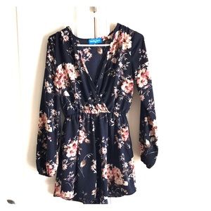 Boutique floral romper