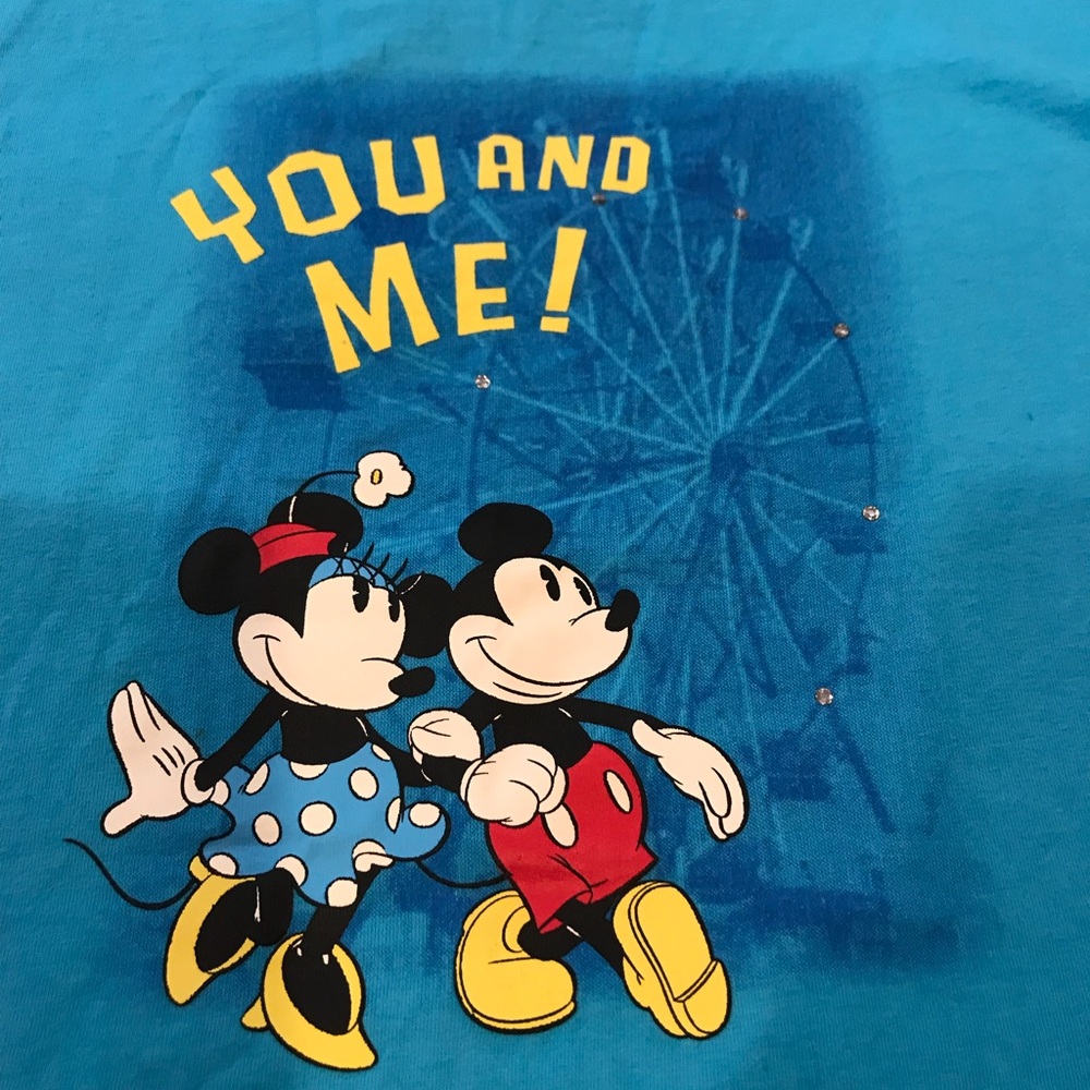 Adorable Mickey and Minnie shirt