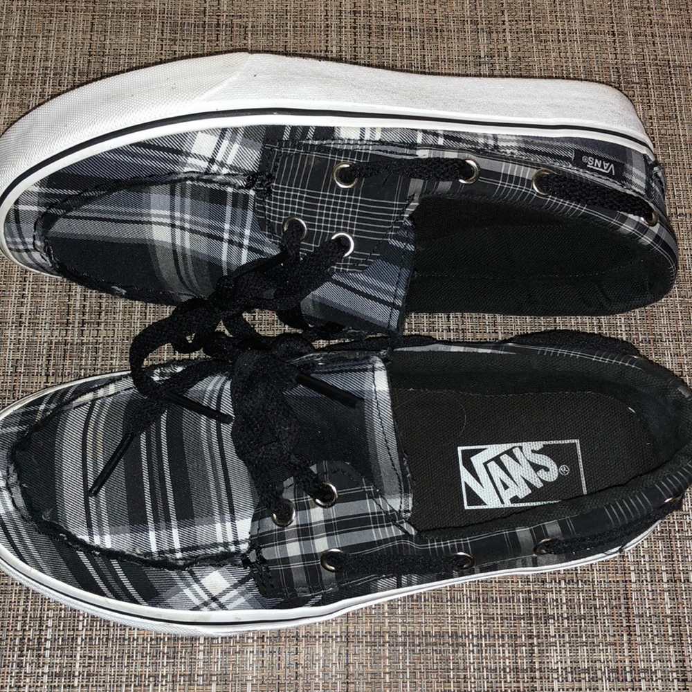 Plaid Vans!