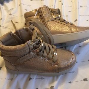 Michael Kors kids high top shoes- BRAND NEW
