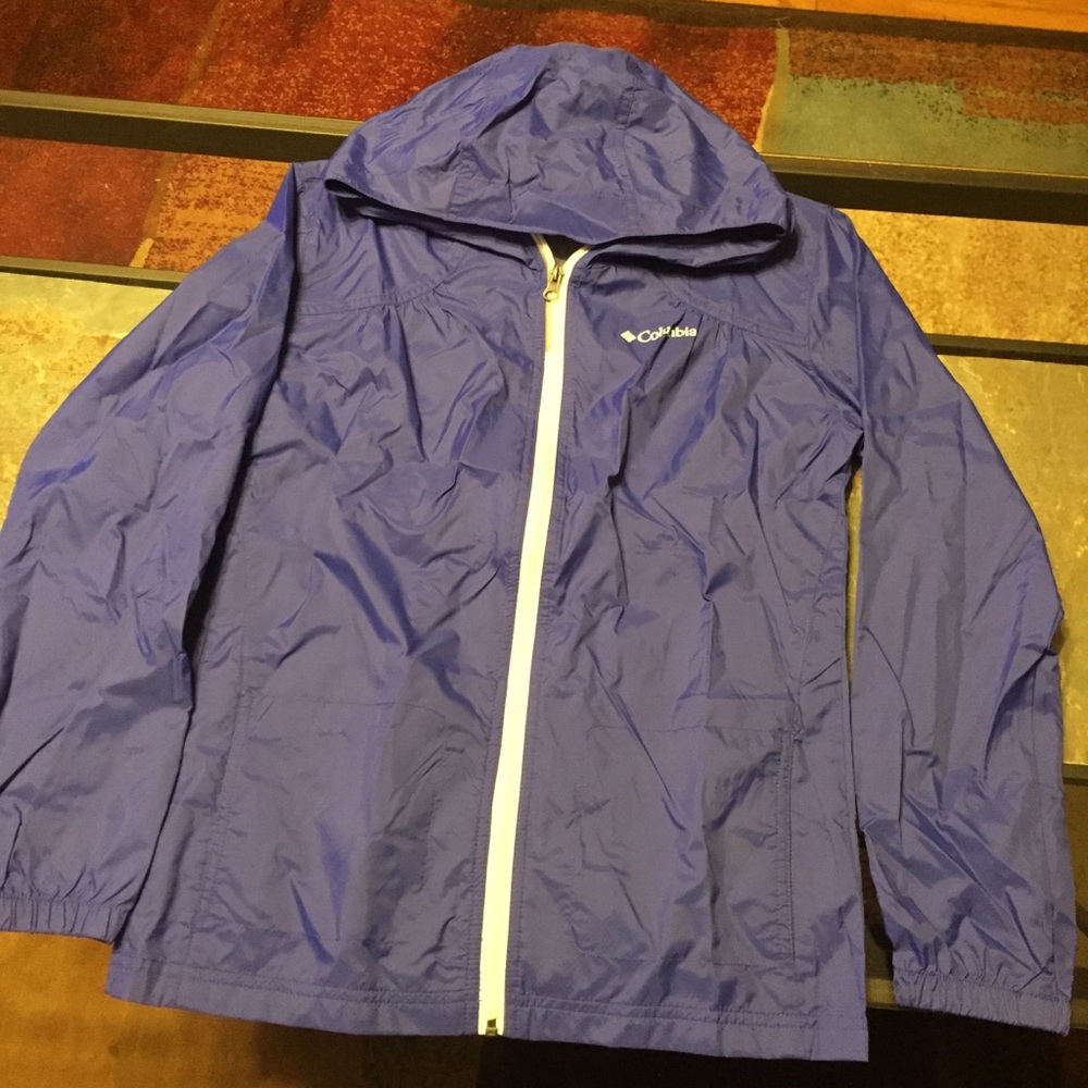 NWOT Blue Columbia Rain Coat