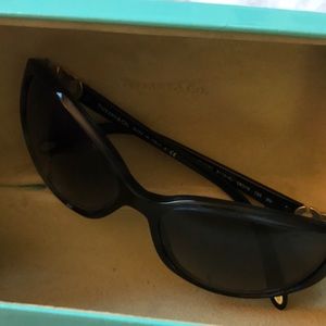 Navy blue Tiffany & Co. sunglasses