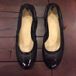 Cole Haan Black Leather Flats