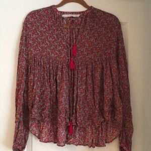 Zara tassel long sleeve
