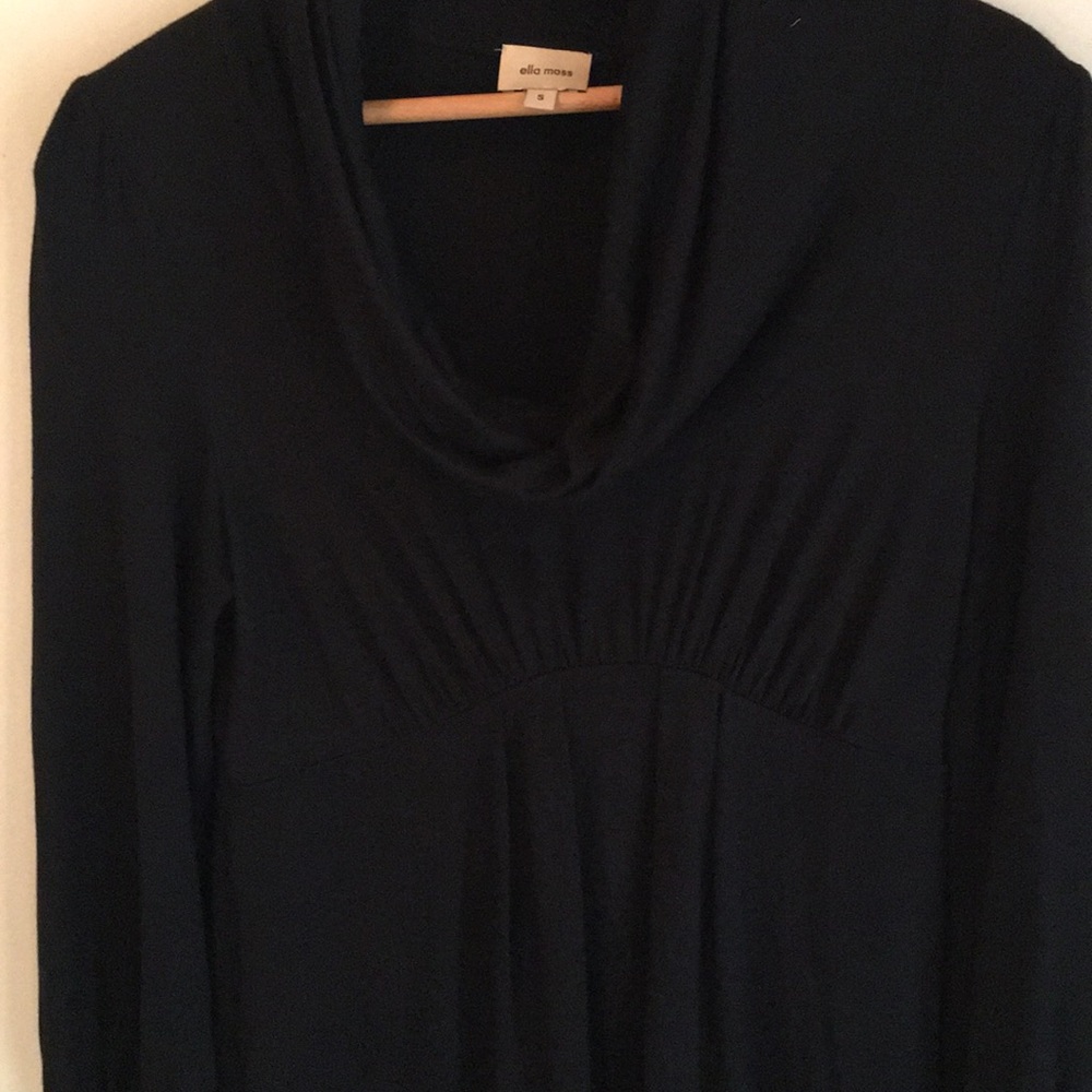 Ella Moss  drape neck jersey dress. - Picture 3 of 6