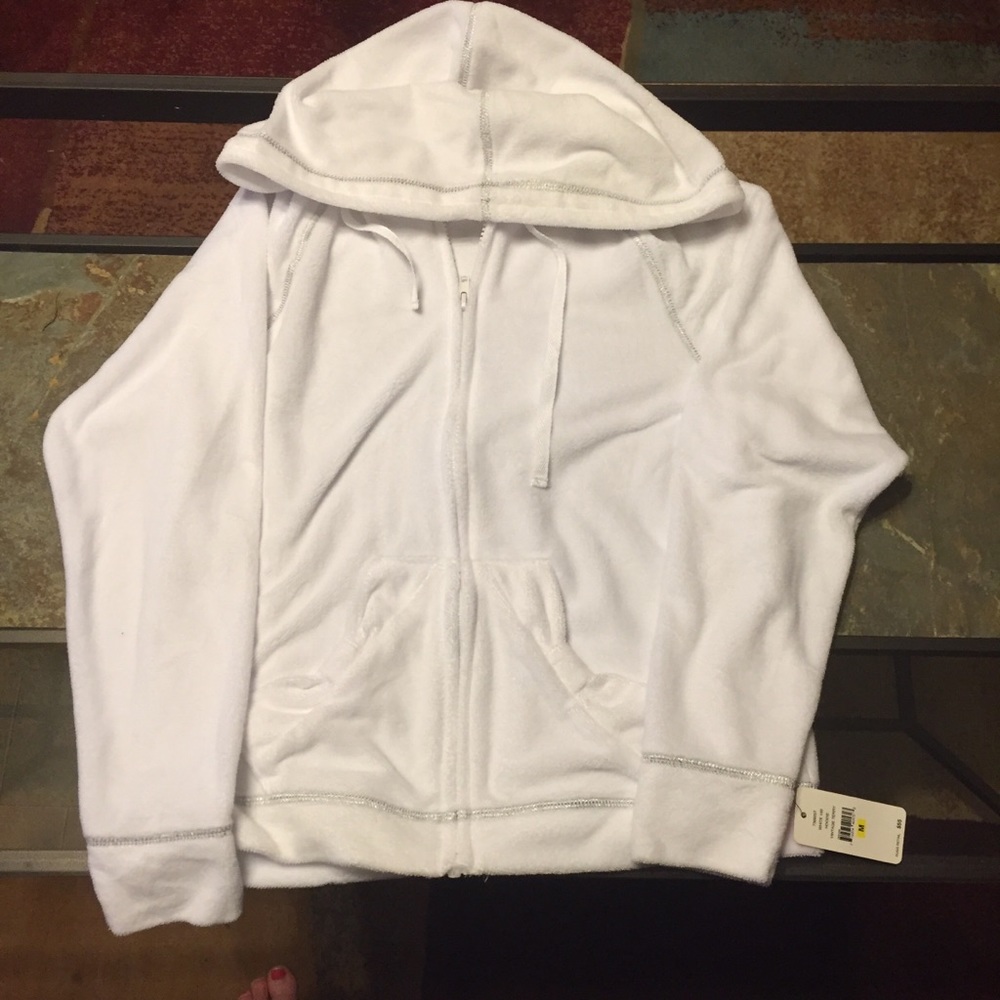 NWT Betsey Johnson Soft Zip up Jacket