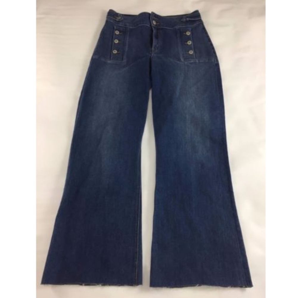Tularosa Los Angeles Dark Wash Flare Womens Jeans
