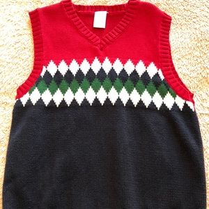 Boys Gymboree Holiday Sweater Vest
