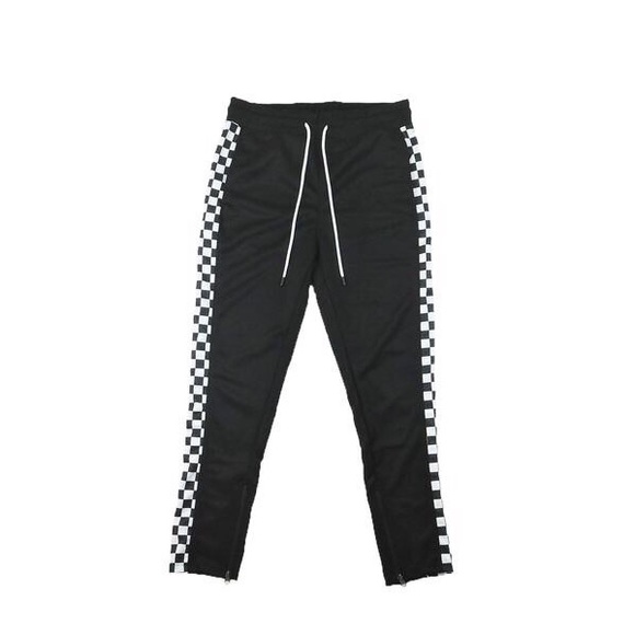 Other - š«Soldš«Checkered Track Pants - Black Other - š«Soldš«Checkered Track Pants - Black