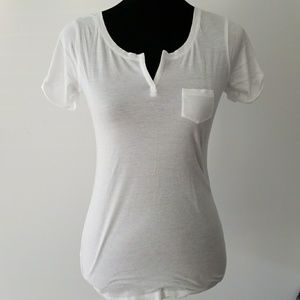 Express white pocket t-shirt