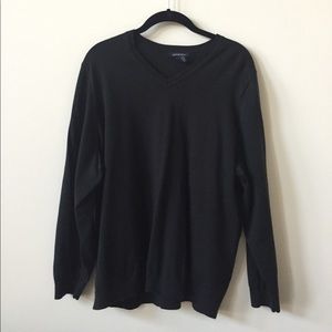 Lands End Lightweight V-Neck Sweater 2X